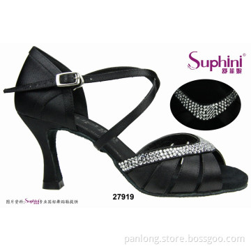 Factory Low Heel Elegante Latin Dance Shoes for Women